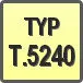 Piktogram - Typ: T.5240